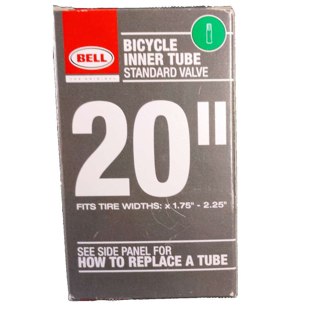 Bell Bike Bicycle 20" Inner Tube Tires 1.75"-2.25" Replacement Standard Valve
